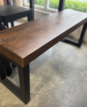 Brooklyn Small Bench in Coffee Bean - DISCONTINUED