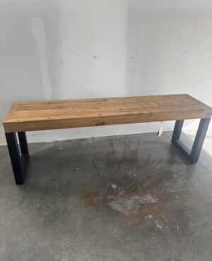 Brooklyn Small 140cm Bench in Rustic Natural