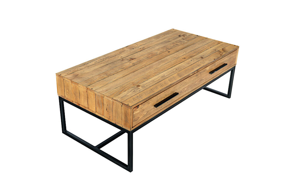 SALE Chicago Coffee Table in Rustic Natural Blueberry Meadows Interiors
