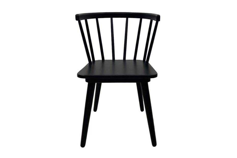 Bogart Black Spindle Dining Chair Blueberry Meadows Interiors