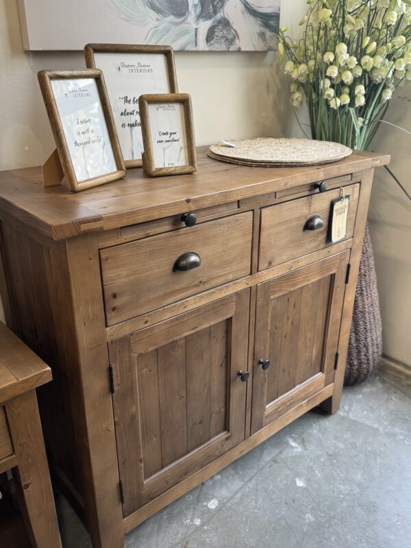New England Small Sideboard in Cashew