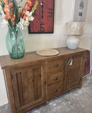 ARRIVES NOVEMBER- New England FSC Large Sideboard in Cashew