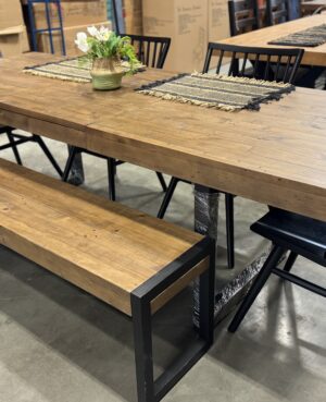 ARRIVING JANUARY - Brooklyn Large 180/240cm Extending Table in Cashew