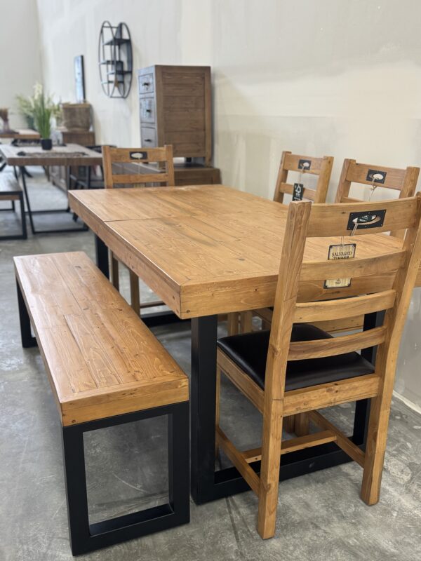 SALE - Brooklyn Large 180/240cm Extending Table & in Rustic Natural