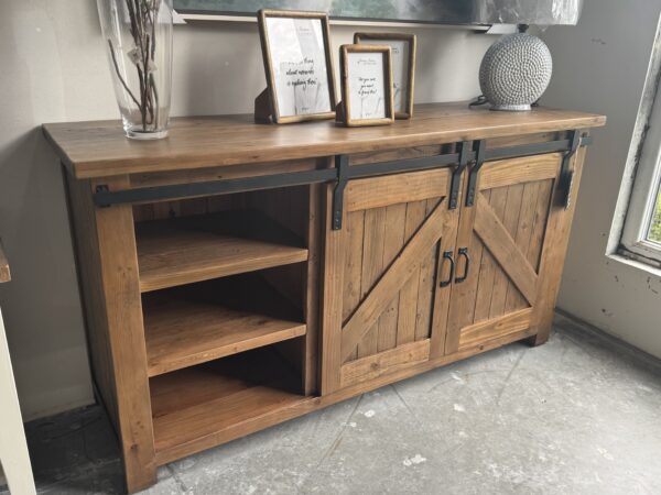 ARRIVES DECEMBER - Barnyard 2 Door Sideboard in Cashew - Image 5