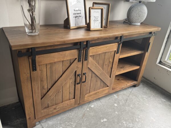 ARRIVES DECEMBER - Barnyard 2 Door Sideboard in Cashew - Image 2