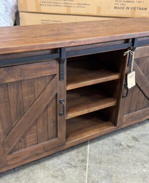 ARRIVES DECEMBER - Barnyard 2 Door Sideboard in Coffee Bean