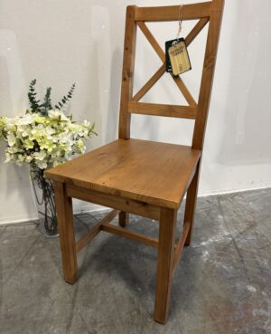 Brooklyn Crossback Dining Chair in Rustic Natural