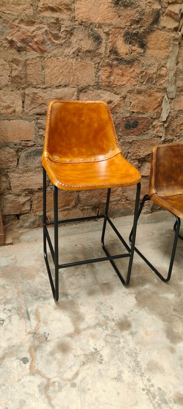 COMING SOON -  Leather Counter Stools