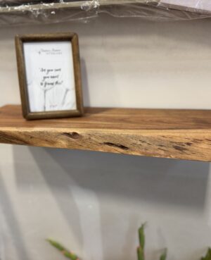 LIVE EDGE 60cm FLOATING SHELF