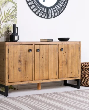 PRE ORDER - Brooklyn Large 3 Door Sideboard in Latte