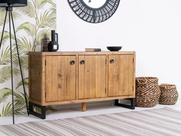 PRE ORDER - Brooklyn Large 3 Door Sideboard in Latte