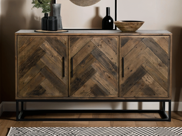 PRE ORDER - Brooklyn Large 3 Door Sideboard in Earth