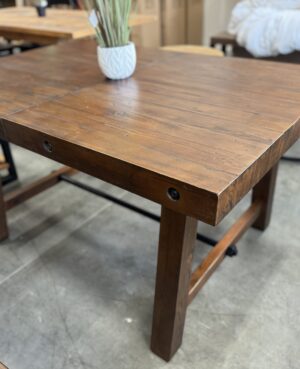 Kai 140/180cm Extending Dining Table in Coffee Bean - Ex Display