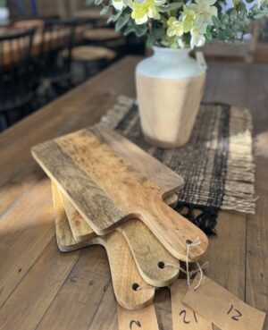 Small Mango 13” Charcuterie Board