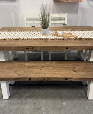 ARRIVES FEBRUARY - Kai 140cm Bench in Two Tone