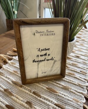 Solid Mango Picture Frame 6 x 8”