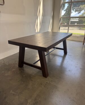 Kai 200cm Dining Table in Coffee Bean