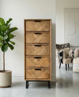 Sydney 5 Drawer Tallboy