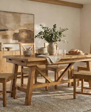Como Large Extending Dining Table