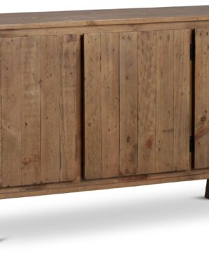 Kai Large 3 Door Sideboard in Cashew