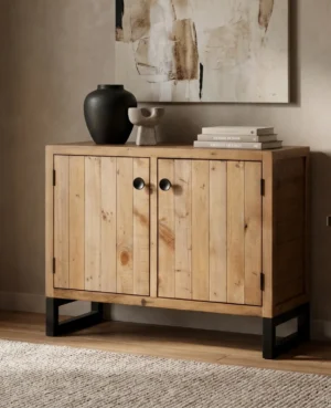 Brooklyn Small 2 Door Sideboard in Buttermil